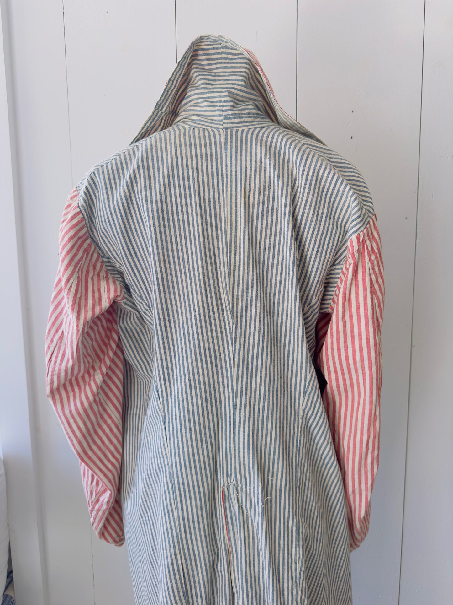 Rare, 19th Century French Cotton Jacket with Tails