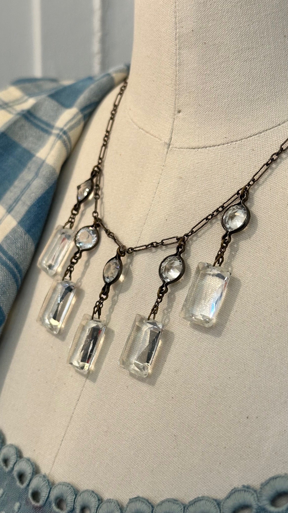 Delicate Crystal Necklace