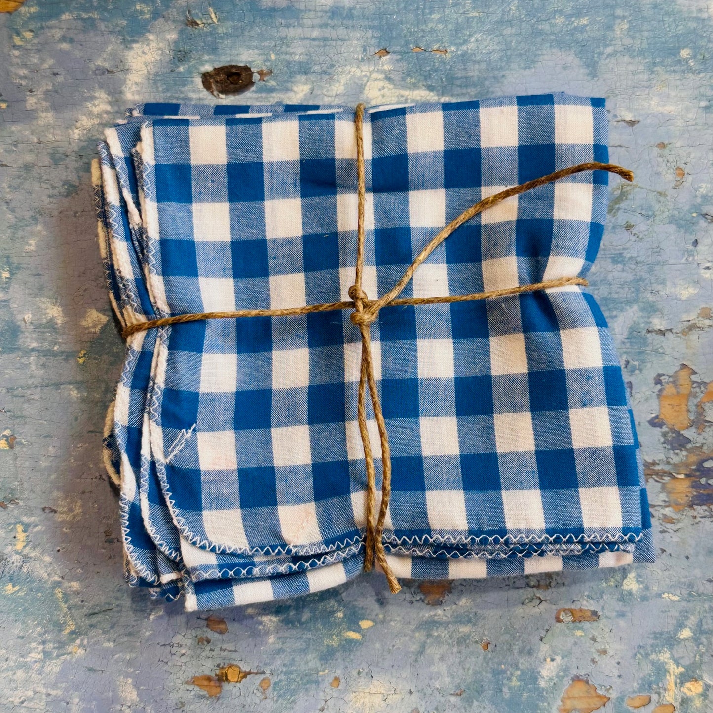 Cotton Napkins, Sets of Four, 18 x 18