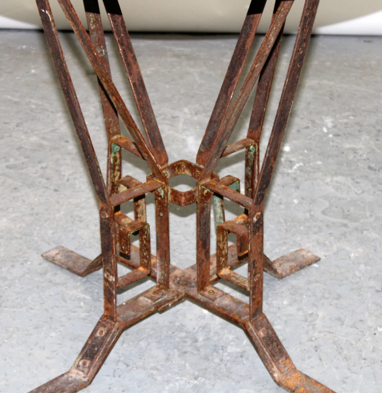 French Eiffel Cast Iron Garden Table