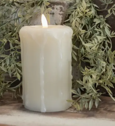 Faux Battery Pillar Candle