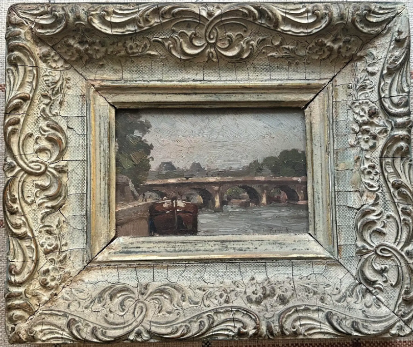 19th C Dutch Oil on Board