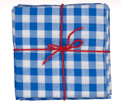 Cotton Napkins, Sets of Four, 18 x 18