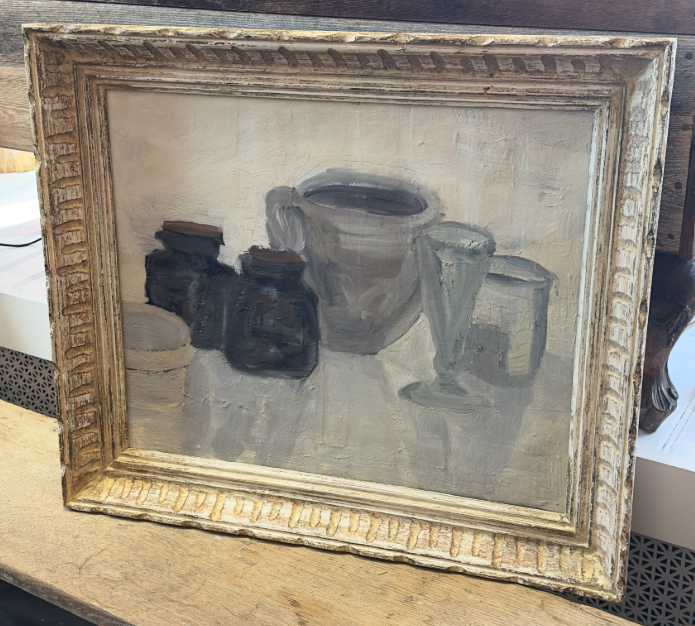 Mid 20th Century American School Still Life Painting, Abstract,