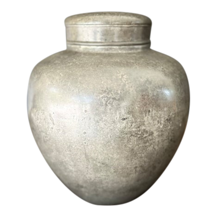 Early 20th Century Cast Zinc Vase or Urn