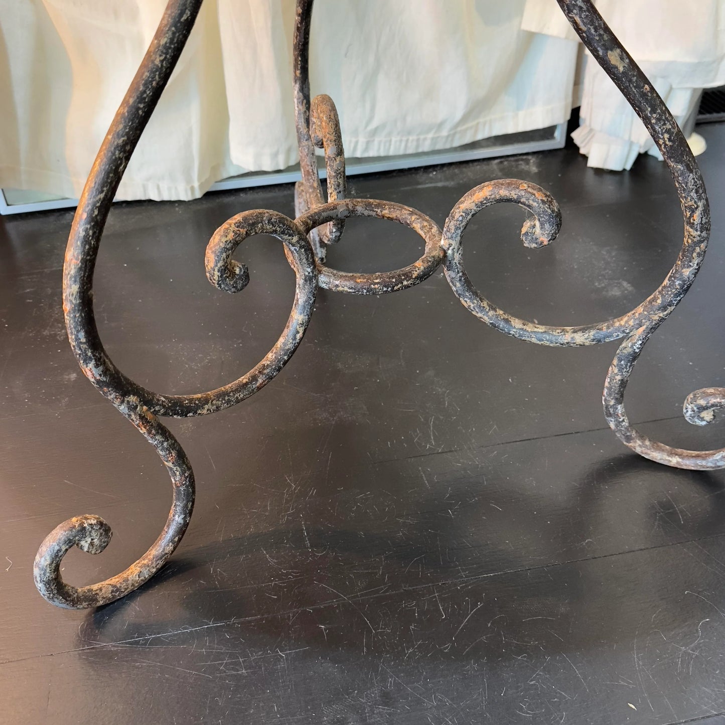 Garden Table, French wrought Iron 19th Century