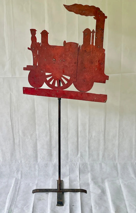 French Iron Wind Vane on Stand