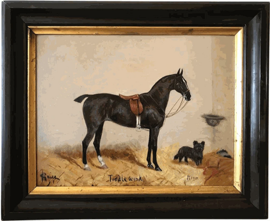 19th Century Portrait of a Horse, by George Paice, British c 1891