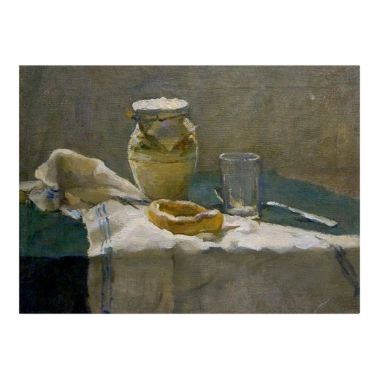 Still Life Oil on Canvas, Unframed C 1940